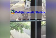 Stație de autobuz vandalizată în Slatina. Tatăl unei adolescente a curățat zona.