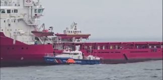 Structurile MAI participă la operațiunea de căutare și salvare a persoanelor dispărute în urma unui incident naval produs în Marea Neagră