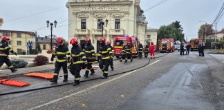 CUTREMUR LA CARACAL – SCENARIUL UNUI EXERCIȚIU ISU OLT