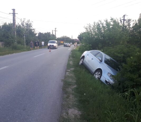 ACCIDENT PE RAZA LOCALITĂȚII SLĂTIOARA