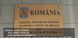 AJOFM Olt, măsuri pentru limitarea răspândirii COVID-19