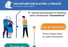 Voluntarii din Slatina, în ajutorul persoanelor vulnerabile