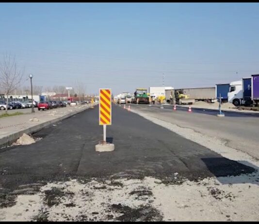 Lucrările de supralărgire a străzii Drăgănești continuă