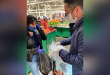 OCTAVIAN STĂNESCU, ALĂTURI DE CARACALENI ÎN PLINĂ PANDEMIE