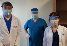 1200 de viziere de protectie, repartizate de CAS Olt