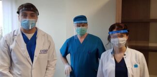 1200 de viziere de protectie, repartizate de CAS Olt