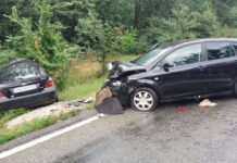 5 persoane implicate intr-un accident rutier. Printre acestea si un copil de 2 ani.