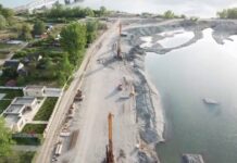 Lucrările de la tronsonul II ale Drumului Expres sunt în grafic