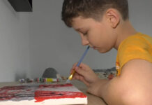 NICOLAS, MICUL ARTIST CE DĂ VIAȚĂ PÂNZEI