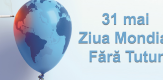 31 MAI – ZIUA MONDIALĂ FĂRĂ TUTUN