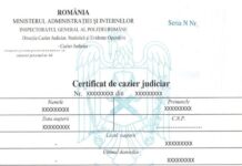 SE REIA ELIBERAREA CERTIFICATELOR DE CAZIER JUDICIAR