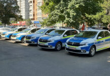 MAȘINI NOI LA IPJ OLT, CU CULORI VERDE ALBASTRU