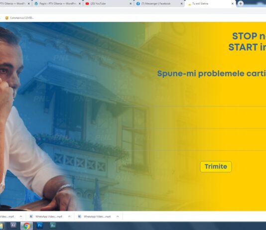 A FOST LANSATĂ PLATFORMA ONLINE