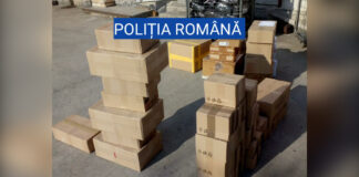 PESTE 1000 DE KILOGRAME DE TUTUN RIDICATE DE POLIŢIŞTII OLTENI