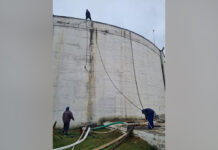 LUCRĂRI DE IGIENIZEAZARE LA REZERVOARELE DE APĂ