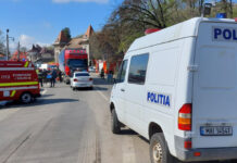 PIETON DE 84 DE ANI, ACROŞAT DE UN TIR