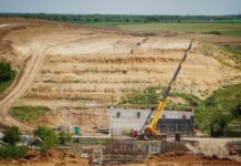 Lucrările de pe Tronsonul 3 al DEx 12 sunt în grafic