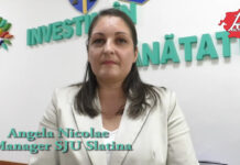 ANGELA NICOLAE, MANAGER CU ACTE ÎN REGULĂ LA SJU SLATINA