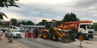 Compania de Apă Olt a lucrat aproximativ 14 ore pentru remedierea avariei din Slatina