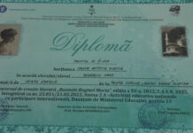 SLĂTINEANCĂ PREMIATĂ DE PRINȚESA SOFIA