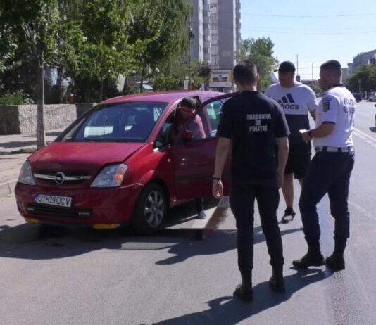 3 AUTOTURISME IMPLICATE ÎNTR-UN ACCIDENT ÎN SLATINA