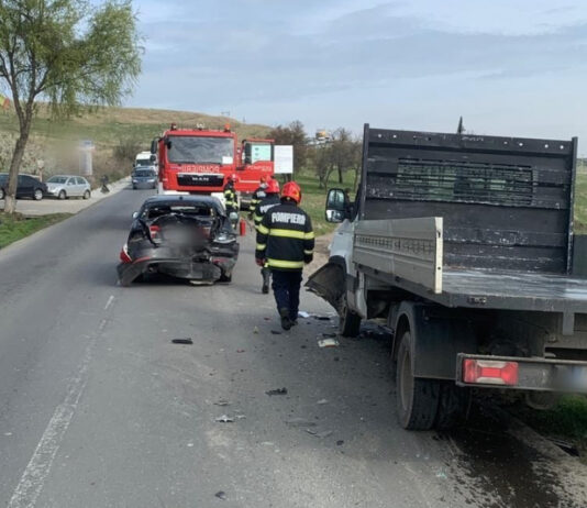 ACCIDENT RUTIER PE DRUMUL JUDEŢEAN 546