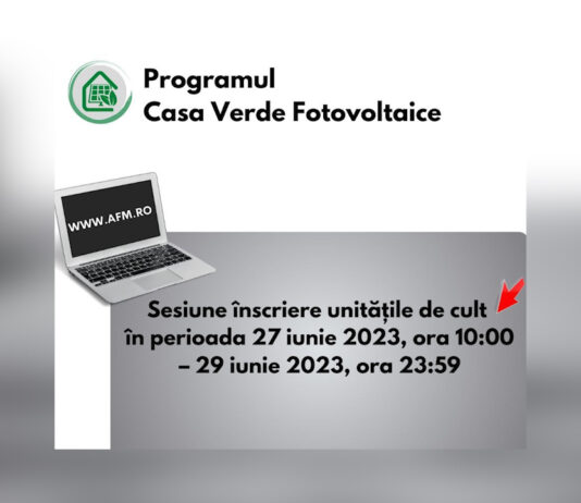 Programul „Casa Verde Fotovoltaice” 2023