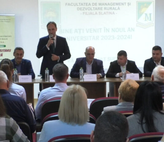 UN NOU ÎNCEPUT LA USAMV