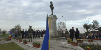 ZIUA ARMATEI ROMÂNE MARCATĂ LA MONUMENTUL ECATERINA TEODOROIU