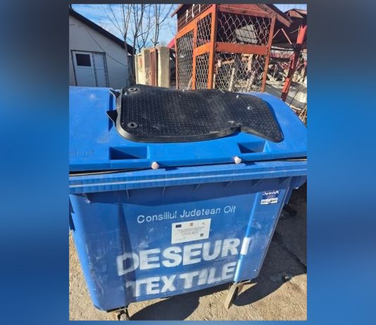 Informare de presă cu privire la colectarea separată a deșeurilor textile din deşeurile municipale la nivelul județuluI Olt