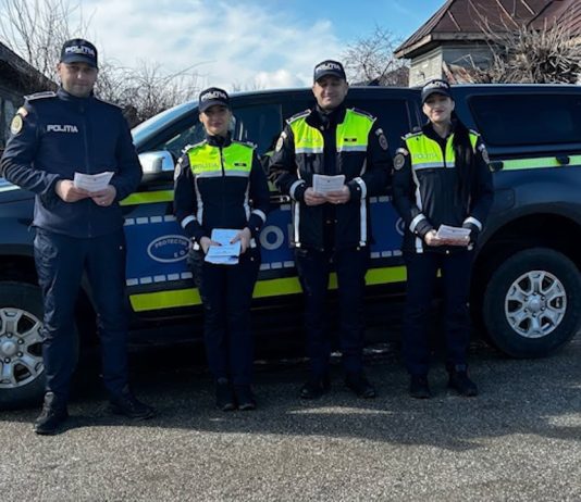 CETĂŢENII DIN PRISEACA, DE VORBĂ CU POLIŢIŞTII