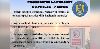 MĂSURI PENTRU RESPECTAREA PERIOADEI DE PROHIBIȚIE ÎN OLT