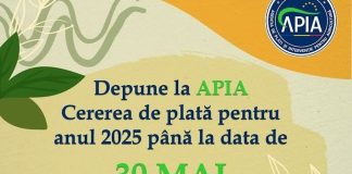 30 mai 2025 ultima zi pentru depunerea cererilor de plată la APIA