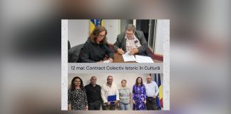 Semnarea Contractului Colectiv de Muncă la Nivel de Cultură – un moment istoric