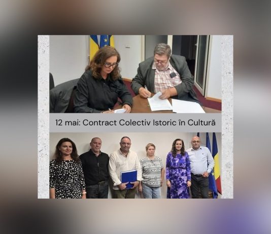 Semnarea Contractului Colectiv de Muncă la Nivel de Cultură – un moment istoric
