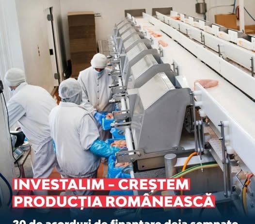 Progrese semnificative în implementarea Programului INVESTALIM: 20 de acorduri de finanțare semnate, cu investiții de peste 3,6 miliarde lei