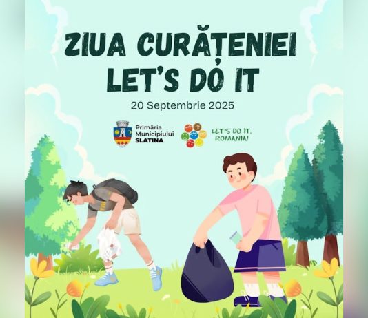 Slatina, se alatură acțiunii de curățenie națională