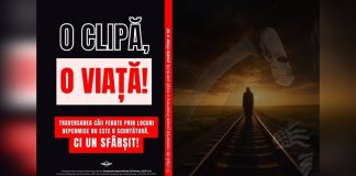 CAMPANIA „O CLIPĂ, O VIAȚĂ!” – CFR PROMOVEAZĂ SIGURANȚA PE CALEA FERATĂ