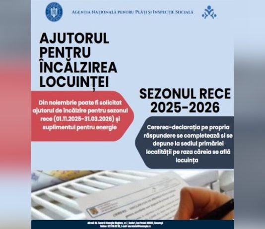 Programul de ajutoare/suplimente pentru încălzirea locuinței în sezonul rece continuă în 2025-2026