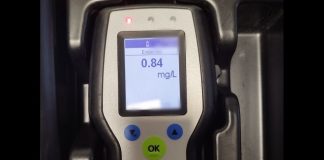 LA VOLAN, CU ALCOOLEMIE DE 0,84 MG/L