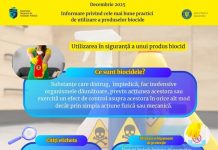„Protejează-ți sănătatea, respectă mediul — folosește biocidele responsabil!”