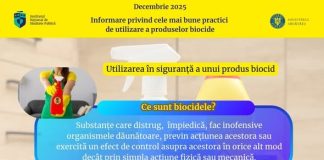 „Protejează-ți sănătatea, respectă mediul — folosește biocidele responsabil!”