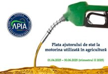Plăți de peste 263 milioane lei pentru rambursarea motorinei utilizate în agricultură
