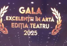 PERFORMANȚA ÎN TEATRU – PREMIATĂ LA GALA EXCELENȚEI ÎN ARTĂ