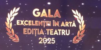 PERFORMANȚA ÎN TEATRU – PREMIATĂ LA GALA EXCELENȚEI ÎN ARTĂ