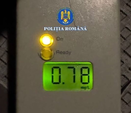REȚINUT PENTRU CONDUCEREA UNUI VEHICUL FĂRĂ PERMIS ȘI SUB INFLUENȚA ALCOOLULUI
