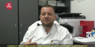 SĂRBĂTORILE NU SUNT ÎMBUIBARE CI SOCIALIZARE ŞI ÎMPĂRŢIRE