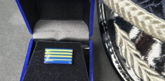 DISTINCȚIE ACORDATĂ PENTRU PROFESIONALISM UNUI POLIȚIST DIN OLT