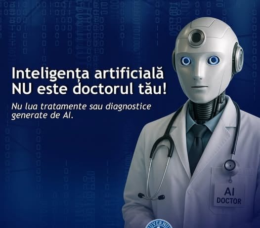 AI-ul nu este medic! Consulta un specialist!
