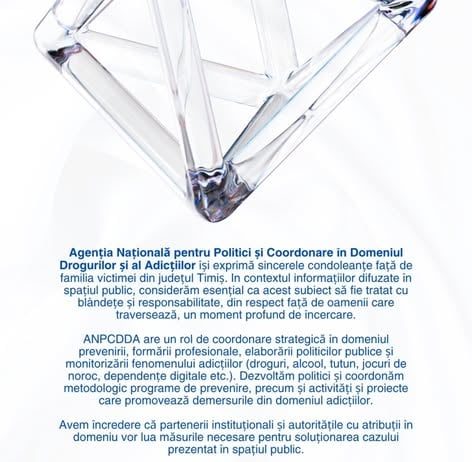 Poziția conducerii ANPCDDA privind evenimentele recente și politicile din domeniul drogurilor și al adicțiilor